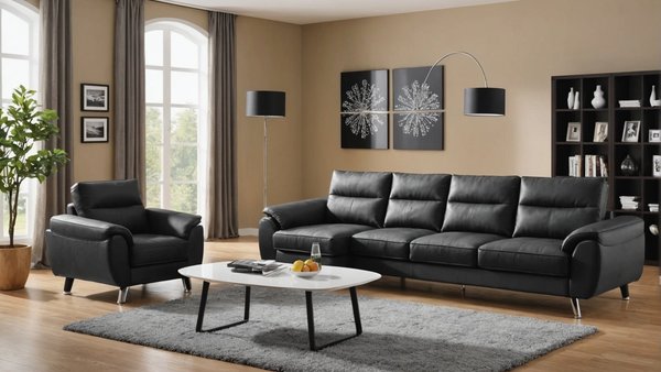 Canapé d'angle convertible : confort et style au quotidien